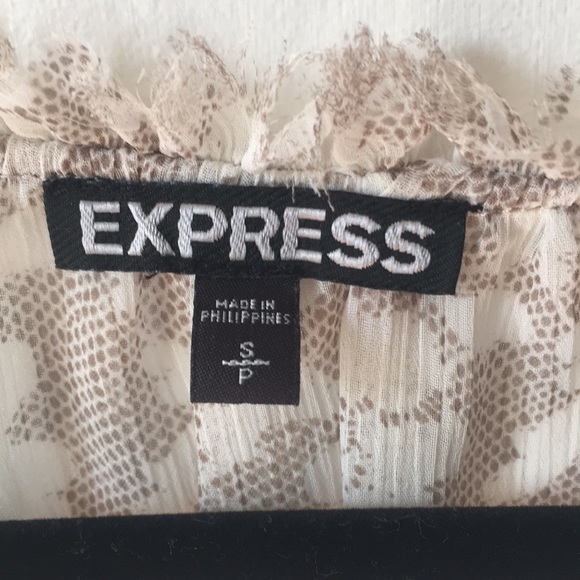 Express peasant top blouse - Picture 4 of 4